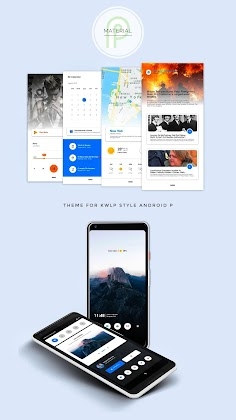 Material P for KLWP Mod Apk