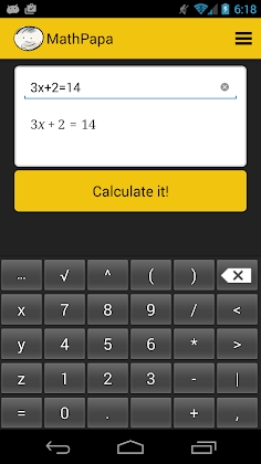 MathPapa - Algebra Calculator Mod Apk