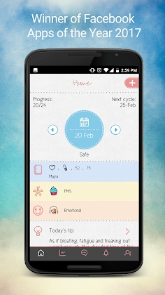 Maya - Period, Fertility, Ovulation & Pregnancy Mod Apk