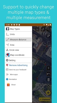 Measure map Mod Apk