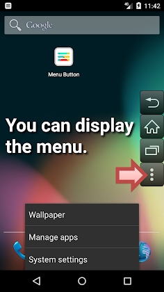 Menu Button (No root) Mod Apk