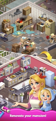 Merge Matters: Home renovation game with a twist Mod Apk