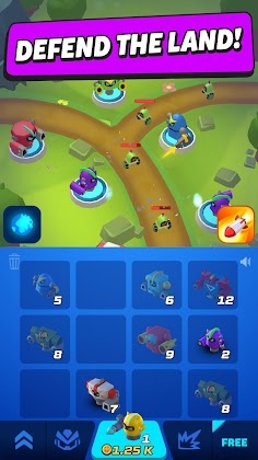 Merge Tower Bots Mod Apk