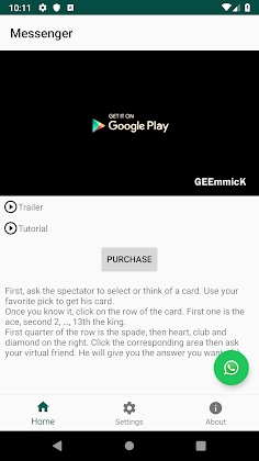 Messenger - Magic trick Mod Apk