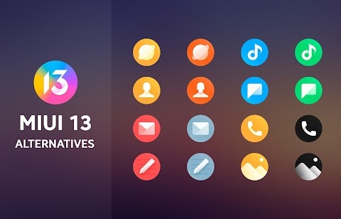 Download Mi13 - Round Icon Pack Mod Apk