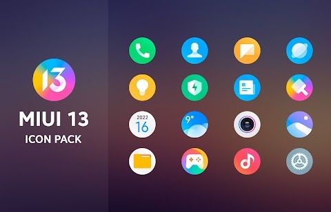 Mi13 - Round Icon Pack Mod Apk