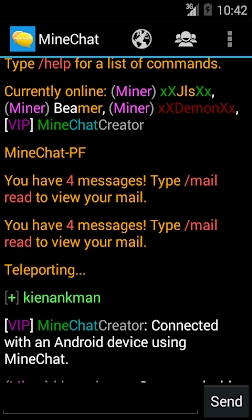 MineChat Mod Apk