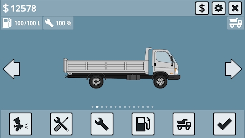 Mini Trucker - 2D offroad truck simulator Mod Apk