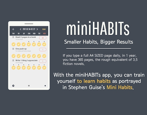 miniHABITs - Habit, Goal, Todo Mod Apk