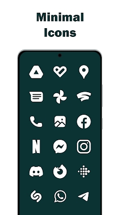 Minimal White - Icon Pack Mod Apk