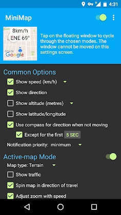Download MiniMap: Floating interactive map Mod Apk