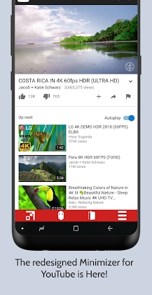 Minimizer for YouTube - Background Music Mod Apk