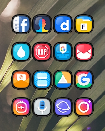 Download Minka Dark Squircle - Icon Pack Mod Apk