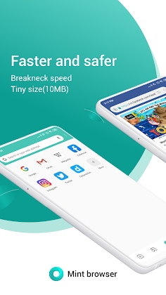 Mint Browser - Video download, Fast, Light, Secure Mod Apk