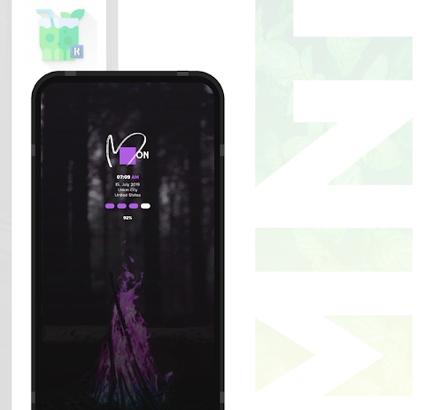 Mint KWGT Mod Apk