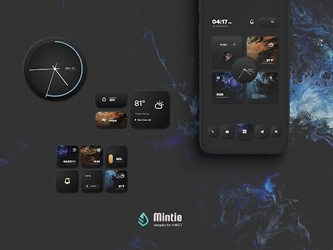 Download Mintie for KWGT Mod Apk