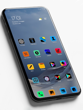 MIUl Fluo - Icon Pack Mod Apk