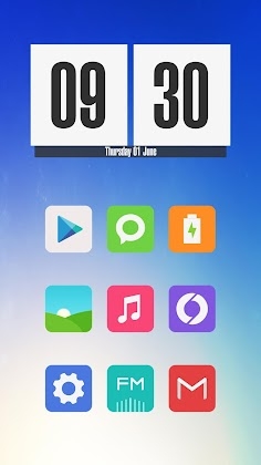 Download Miu - MIUI 10 Style Icon Pack Mod Apk