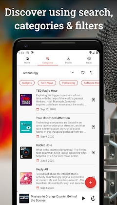 Download CastMix Podcast & Radio Mod Apk