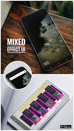 Mixed Effect UI Klwp/Kustom Mod Apk