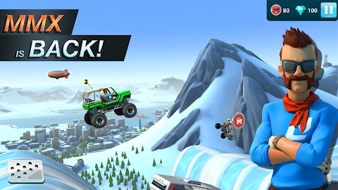 MMX Hill Dash 2 - Offroad Truck, Car & Bike Racing Mod Apk