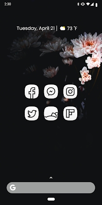 Download MINIMAL LIGHT Icon Pack Mod Apk