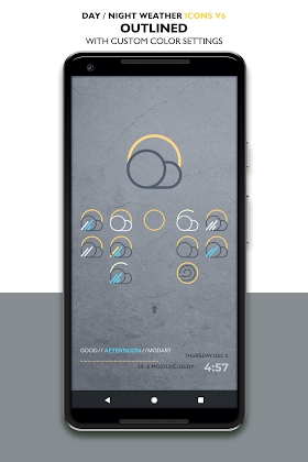 Download ModArt Weather for KLWP - KWGT Mod Apk