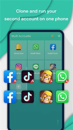 Multi Accounts - Parallel Space & Dual Accounts Mod Apk