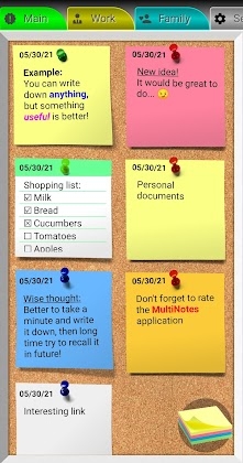 MultiNotes - Handy Reminder Notes Mod Apk