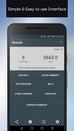 Munafa - Retailer's Bookkeeping, Business Manager Mod Apk