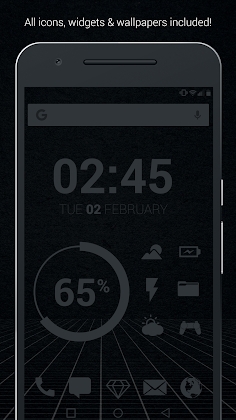 Murdered Out Pro - Black Icon Pack Mod Apk