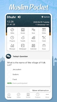 Muslim Pocket - Prayer Times, Azan, Quran & Qibla Mod Apk