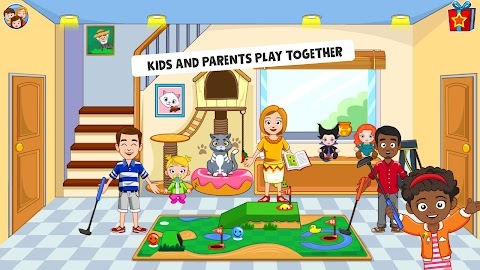My Town: Friends house game Mod Apk