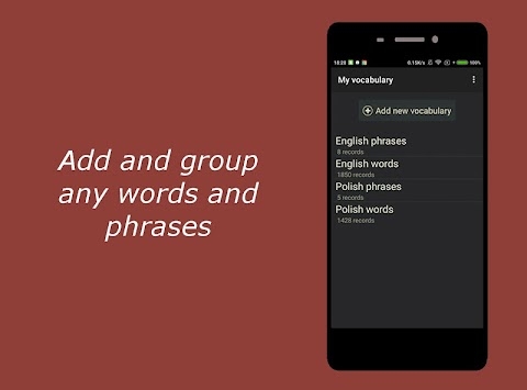 Download My Vocabulary (Store And Learn Your Words) Mod Apk