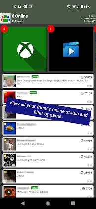 My Xbox Live Friends & Achievements Mod Apk