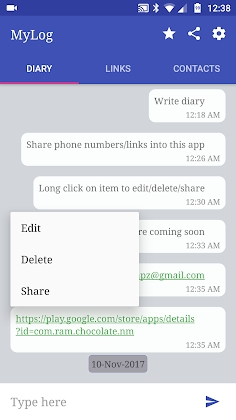 Download MyLog - Diary + Notes + Pocket Mod Apk