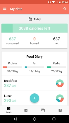 MyPlate Calorie Tracker Mod Apk