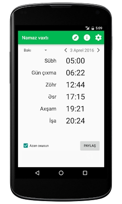 Namaz vaxtı Mod Apk