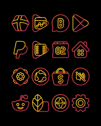 Download Nambula Red Carpet - Lines Icon Pack Mod Apk