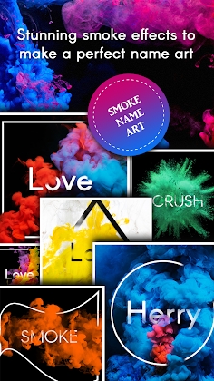 Name Art Smoke Effect Mod Apk
