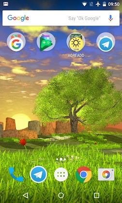 Download Nature Tree Milky Way live wallpaper Mod Apk