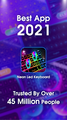 Neon LED Keyboard - RGB Lighting Colors Mod Apk
