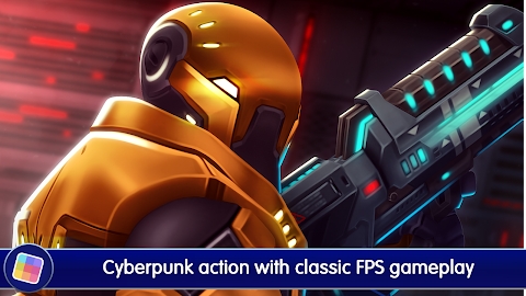 Neon Shadow: Cyberpunk 3D First Person Shooter Mod Apk