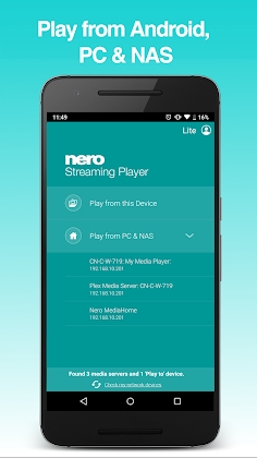 Download Nero Streaming Player | Connect phone to Smart TV Mod Apk