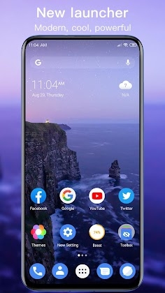 Newer Launcher 2022 themes Mod Apk