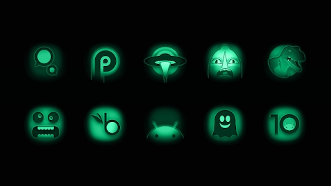 Night Vision - Stealth Green Icon Pack Mod Apk