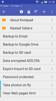 Download Notepad with password FREE Mod Apk