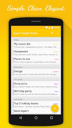 Notes (Super Simple Notes) Mod Apk