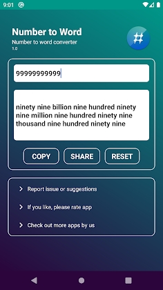 Number to word converter offline Mod Apk