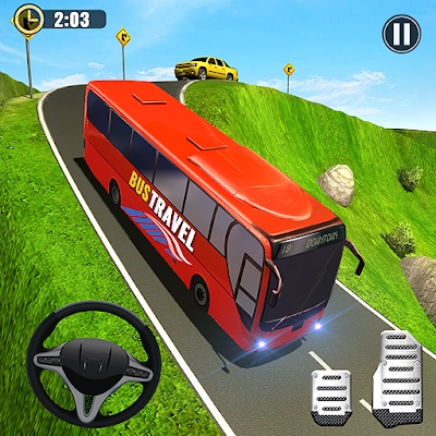 OffRoad Tourist Coach Bus Game Mod Apk